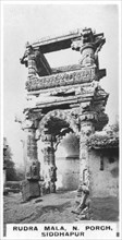 Rudra Mala, north porch, Siddhapur, India, c1925. Artist: Unknown