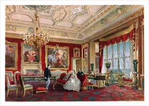 'The Rubens Room, Windsor Castle'. c1850-1910 Artist: Unknown