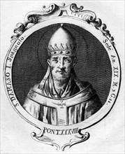 Pope Damasus I, Pope of the Catholic Church. Artist: Unknown