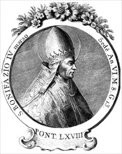 Saint Boniface IV, Pope of the Catholic Church. Artist: Unknown