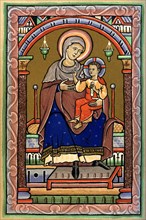 The Virgin and Child, 13th century, (1892). Artist: Unknown