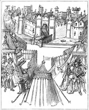 Siege of Rouen, 1418-1419, (1893). Artist: Unknown