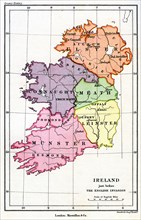 Ireland just before the English (Norman) invasion, 1169 (1893). Artist: Unknown