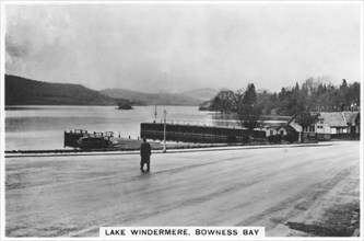 Bowness Bay, Lake Windermere, 1926. Artist: Unknown