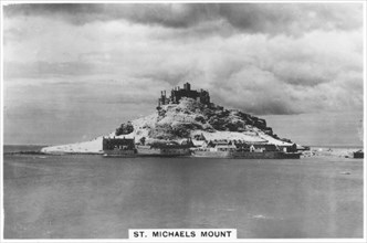 St Michaels Mount, 1936. Artist: Unknown