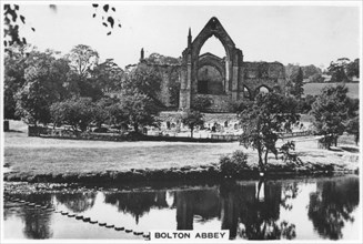 Bolton Abbey, 1936. Artist: Unknown