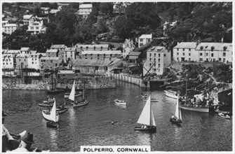 Polperro, Cornwall, 1936. Artist: Unknown