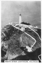 South Stack Lighthouse, Holyhead, Wales, 1937. Artist: Unknown
