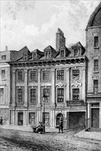 Residence of John Hoole, Great Queen Street, Lincoln's Inn Fields, London, 1840. Artist: C J Smith
