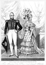 William IV and Queen Adelaide, 1881. Artist: Unknown