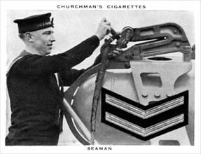 Seaman, 1937.Artist: WA & AC Churchman