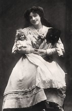 Madge Crichton (b1881), actress, 1906.Artist: Lemeilleur