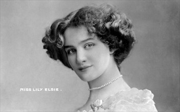 Lily Elsie (1886-1962), English actress, early 20th century.Artist: Johnston & Hoffman