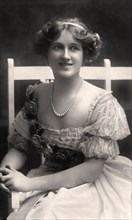 Nina Sevening, British actress, early 20th century.Artist: Dover Street Studios