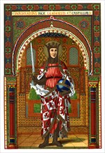 St Ferdinand (Ferdinand III of Castile and Leon), 1886. Artist: Unknown