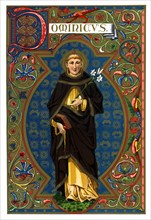 St Dominic, 1886. Artist: Unknown