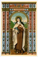 St Theresa of Avila, 1886. Artist: Unknown