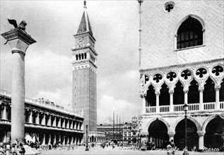 Venezia, Campanile di S.Marco, 20th Century. Artist: Unknown
