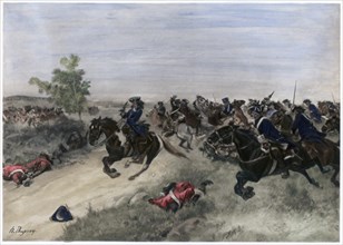 'Battle of Blenheim, 13 August' 1704. Artist: Unknown