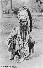 A Fakir at Delhi, 20th century. Artist: Unknown