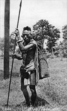 Naga man, India, 20th century. Artist: Unknown