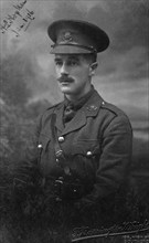 Lieutenant Hopkins, January 1916. Artist: Unknown