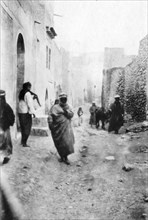 A street in Mosul, Mesopotamia, 1918. Artist: Unknown