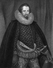 Robert Devereux, 2nd Earl of Essex (1566-1601), 1824.Artist: W Freeman