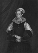 Lady Jane Grey (1537-1554), 1824.Artist: TA Dean
