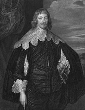 William Cavendish, 1st Duke of Newcastle-upon-Tyne (c1592-1676), 1825.Artist: TA Dean