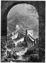 Great Wall of China, 19th century. Artist: Dosso