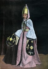 Kabardin woman, c1890. Artist: Unknown