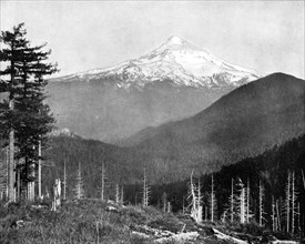 Mount Hood, Oregon, USA, 1893.Artist: John L Stoddard