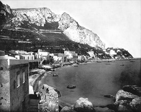 The Marina, Capri, Italy, 1893.Artist: John L Stoddard
