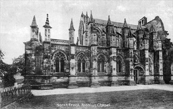 North front, Rosslyn Chapel, Midlothian, Scotland, 20th century. Artist: Unknown