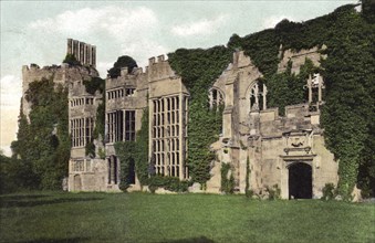 Cowdray Castle, Midhurst, West Sussex, c1900s-1920s. Artist: Unknown