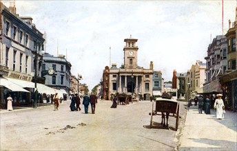 South Street, Worthing, West Sussex, c1900s-1920s. Artist: Unknown