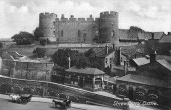 Shrewsbury Castle, Shrewsbury, Shropshire, c1900s-c1920s.Artist: Francis Frith