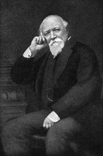 Robert Browning, British poet and playwright, (1912). Artist: Unknown