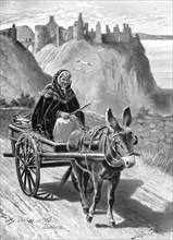 'My Donkey an Me', 1902-1903.Artist: John Carey