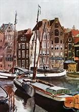 'View of Amsterdam', 1907 (1911-1912). Artist: Unknown