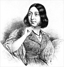 'George Sand', 1923.Artist: Louis Leopold Boilly