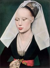 'Portrait of a Lady', c1460 (1927)Artist: Rogier Van der Weyden