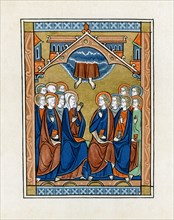 The Ascension, 1250-1260. Artist: Unknown