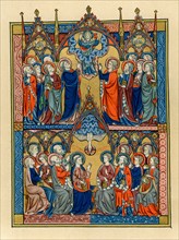 Ascension and Pentecost, 1290-1300. Artist: Unknown