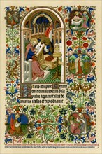 St Mark writing his gospel, 1414-1423.Artist: Workshop of the Master of the Duke of Bedford