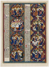 Bible scenes, late 13th century. Artist: Unknown