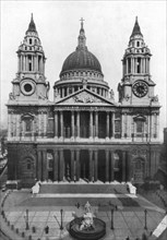 St Paul's Cathedral, London, 1926. Artist: Unknown