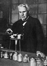 Thomas Alva Edison, American inventor and businessman, 1926. Artist: Unknown