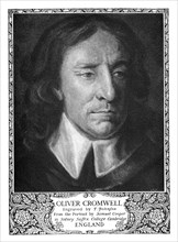Oliver Cromwell (1599-1658), Lord Protector of England, 1899. Creator: T Johnson.